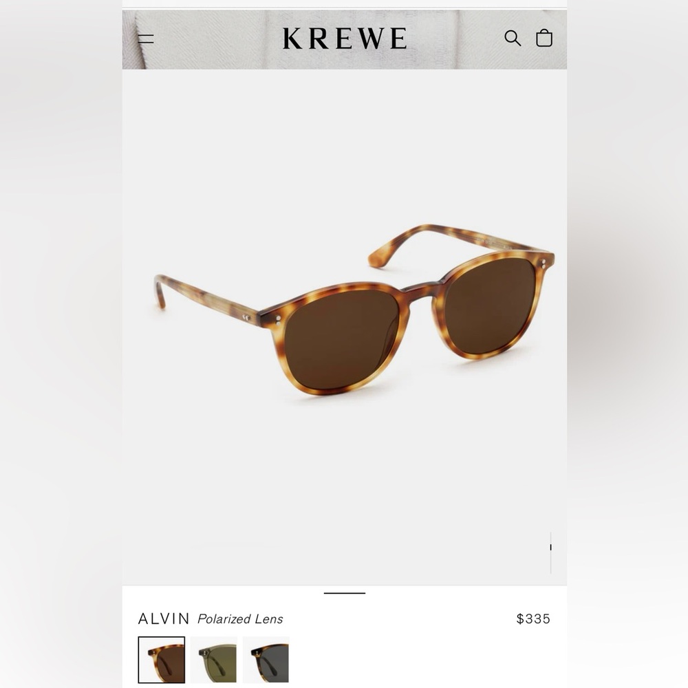 KREWE Alvin Polarized Sunglasses